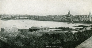 View of Bangor from Pickie, County Down, Northern Ireland View of Bangor from Pickie, County Down, Northern Ireland