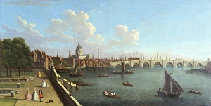 A View of Blackfriars, attributed to Francis Smith