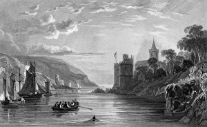 View of Dartmouth Castle and Harbour, Devon View of Dartmouth Castle and Harbour, Devon