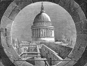 View of the Dome from the Belfry, St. Pauls Cathedral, 1878 View of the Dome from the Belfry, St. Pauls Cathedral, 1878