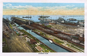 View of the Harbour, Pensacola, Florida, USA View of the Harbour, Pensacola, Florida, USA