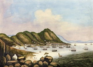 <b class=qtipBold><figcaption>View of Hong Kong, China</figcaption></b><br>View of Hong Kong, China, by Ting-Qua.<br><em>© Mary Evans Picture Library</em> View of Hong Kong, China