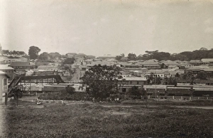 View of Kumasi, Ghana, Gold Coast, West Africa View of Kumasi, Ghana, Gold Coast, West Africa
