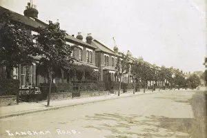 Langham Gallery: View of Langham Road, Tottenham, North London