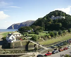 Lynmouth and Countisbury, Devon Print circa 1960s