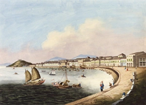 <b class=qtipBold><figcaption>View of Macau, China</figcaption></b><br>View of Macau, China, by Ting-Qua.<br><em>© Mary Evans Picture Library</em> View of Macau, China