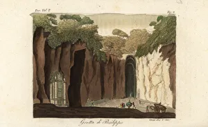 View of the Neapolitan Crypt or Crypta Neapolitana View of the Neapolitan Crypt or Crypta Neapolitana