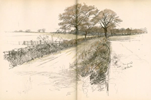 View near Shinfield, South Berkshire Hunt area View near Shinfield, South Berkshire Hunt area