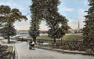 View of Paddington Recreation Grounds, West London View of Paddington Recreation Grounds, West London