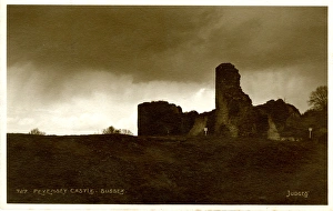 View of Pevensey Castle, Pevensey, East Sussex View of Pevensey Castle, Pevensey, East Sussex