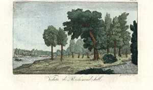View of Richmond Hill, London, early 19th century View of Richmond Hill, London, early 19th century