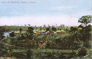 Related Images Gallery: View of Rotifunk, Sierra Leone, West Africa