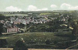 View down on Royal Tunbridge Wells from Mount Ephraim, over the Lower Common View down on Royal Tunbridge Wells from Mount Ephraim, over the Lower Common