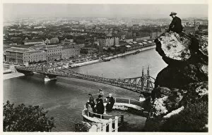 Rivers Gallery: View from Saint Gellert Hill, Budapest, Hungary