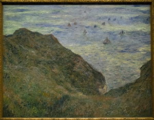 View Over the Sea, 1882, by Claude Monet View Over the Sea, 1882, by Claude Monet