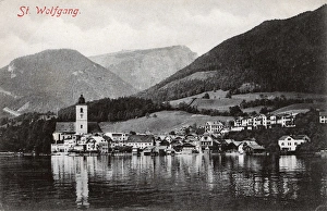 View of St Wolfgang, near Salzburg, Austria View of St Wolfgang, near Salzburg, Austria