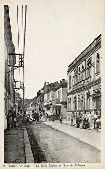 View of Tebessa Street, Souk Ahras, NE Algeria View of Tebessa Street, Souk Ahras, NE Algeria