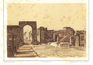 View of the Temple of Fortuna Augusta, Pompeii View of the Temple of Fortuna Augusta, Pompeii