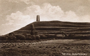 View of Tor Hill, Glastonbury, Somerset View of Tor Hill, Glastonbury, Somerset
