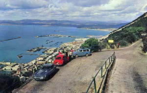 View of the Town and Harbour, Gibraltar. Date: circa 1978 View of the Town and Harbour, Gibraltar. Date: circa 1978