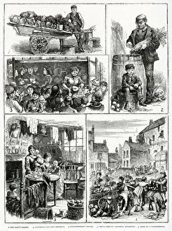 Stalls Gallery: Views of Golden Lane, London 1872