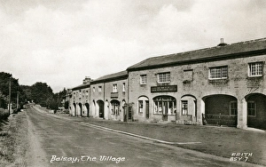 Village of Belsay, Northumberland, England Village of Belsay, Northumberland, England