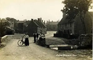 Prints of The Village, Corby, Northamptonshire, England. Date: 1910s Northamptonshire Prints: The Village, Corby Print 1910s England
