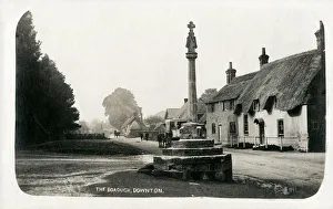 Village Cross - The Borough - Downton nr. Salisbury, Wilts Village Cross - The Borough - Downton nr. Salisbury, Wilts