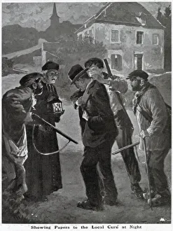Every village in France guarded at night by men asking for identification from strangers Every village in France guarded at night by men asking for identification from strangers