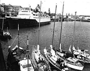 Villandry cross-channel ferry at Dieppe, France Villandry cross-channel ferry at Dieppe, France