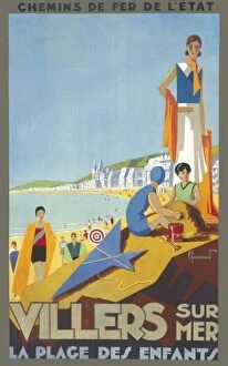 Railways Gallery: Villers-sur-Mer poster
