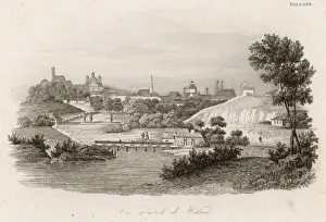 Prints of General view of the city, at a time when it was part of Poland Lithuania Prints: Vilnius General View Print