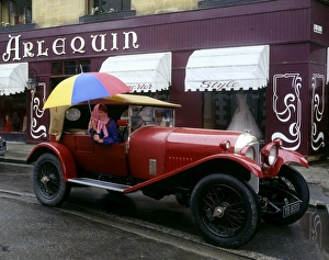 Vintage Bentley at Morlaix, Brittany, France Vintage Bentley at Morlaix, Brittany, France