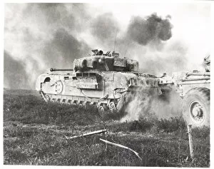 Global Collection: Vintage photograph WW II - British Churchill tank