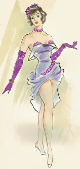 Hostesses Gallery: Violet - Murrays Cabaret Club costume design