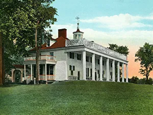 Virginia, USA - Mount Vernon - George Washingtons Mansion Virginia, USA - Mount Vernon - George Washingtons Mansion
