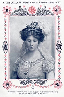 Border Gallery: Viscountess Castlereagh in her famous necklace & tiara