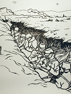 Visions de Guerre - French troops in the trenches Visions de Guerre - French troops in the trenches