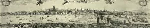 Images Dated 9th May 2012: Visschers view of London, 1616