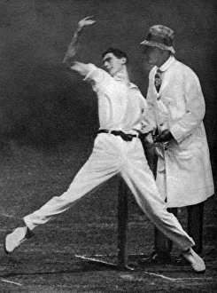 Bill Voce, Nottinghamshire and England Cricketer Bill Voce, Nottinghamshire and England Cricketer