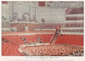 Rush Gallery: The Voice that filled the Albert Hall by H. M. Bateman