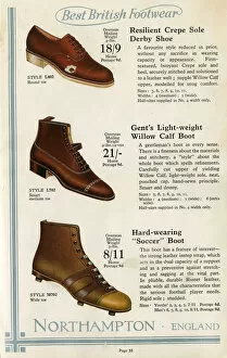 Images Dated 23rd December 2015: W Barratt & Co Ltd shoe catalogue, shoes and boots