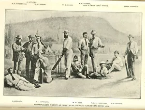 W G Grace and Cricket Team, Montreal, Canada W G Grace and Cricket Team, Montreal, Canada