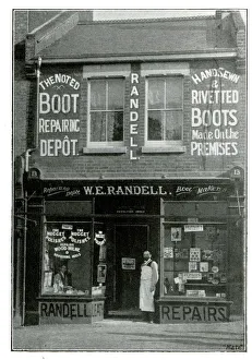 W. Randell, Boot Repair, 13 Portsmouth Road, Woolston W. Randell, Boot Repair, 13 Portsmouth Road, Woolston