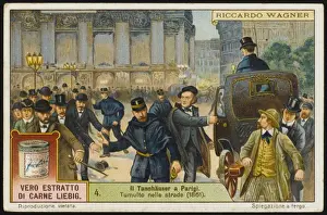 German Composers Biography Prints: WAGNER / LIEBIG / 4 / 1861