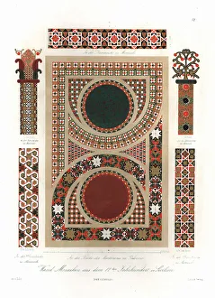 Wall mosaics from the 12th century in Sicily Wall mosaics from the 12th century in Sicily