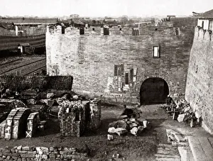 Walls of Shanghai, China, 1870s (John Reddie Black). Date: 1870s Walls of Shanghai, China, 1870s (John Reddie Black). Date: 1870s