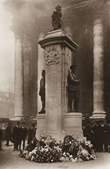 War Memorial outside the Royal Exchange War Memorial outside the Royal Exchange