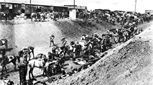 The war in South Africa, where railways and armoured trains were much used The war in South Africa, where railways and armoured trains were much used