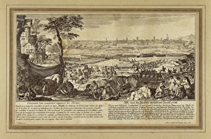 War of the Spanish Succession. Siege in Barcelona War of the Spanish Succession. Siege in Barcelona